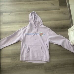 Santa Cruz Skateboards Light Purple Hoodie